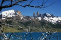 Chile, Torres del Paine Nat Park, Laguna Azul