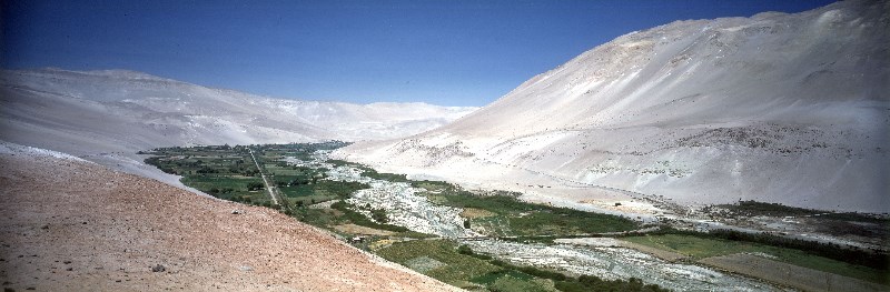 Chile, Atacama Wüste, Tal des Rio Lluta